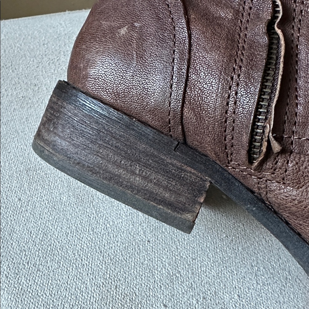 Sam Edelman Ridge Leather Ankle Boots - Picture 11 of 13
